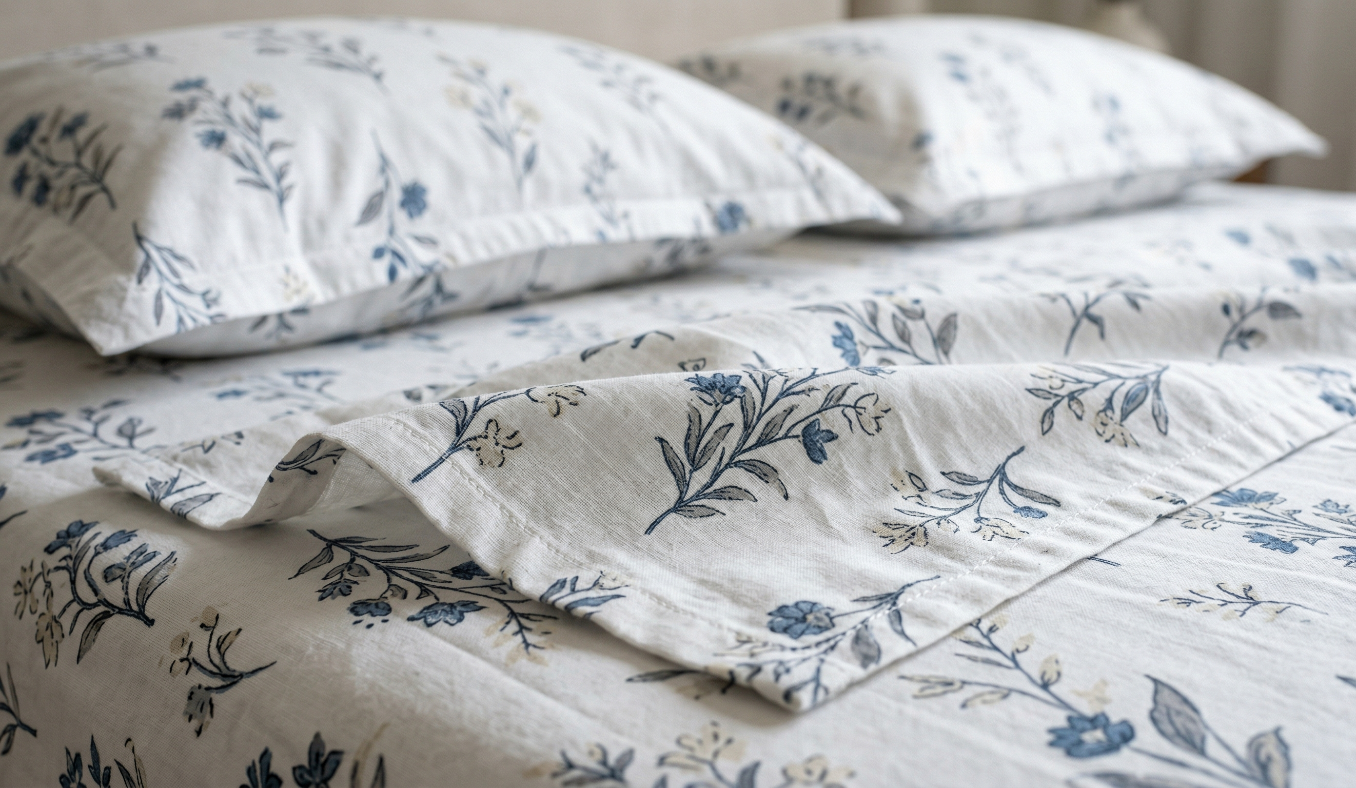 Double Bed Sheet (with 2 pillow covers)